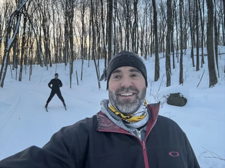 A Beautiful Cross-Country Ski Morning